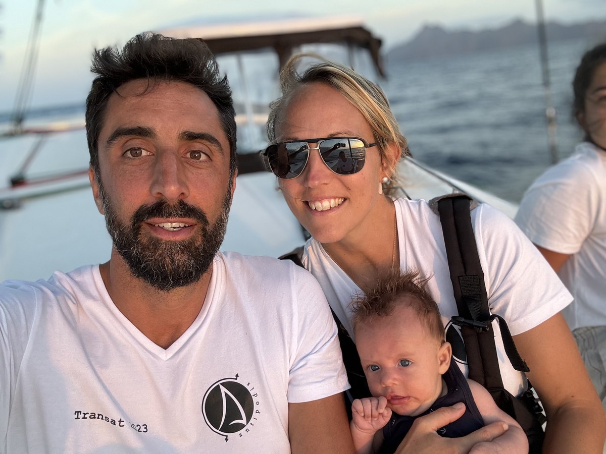 Famille en navigation